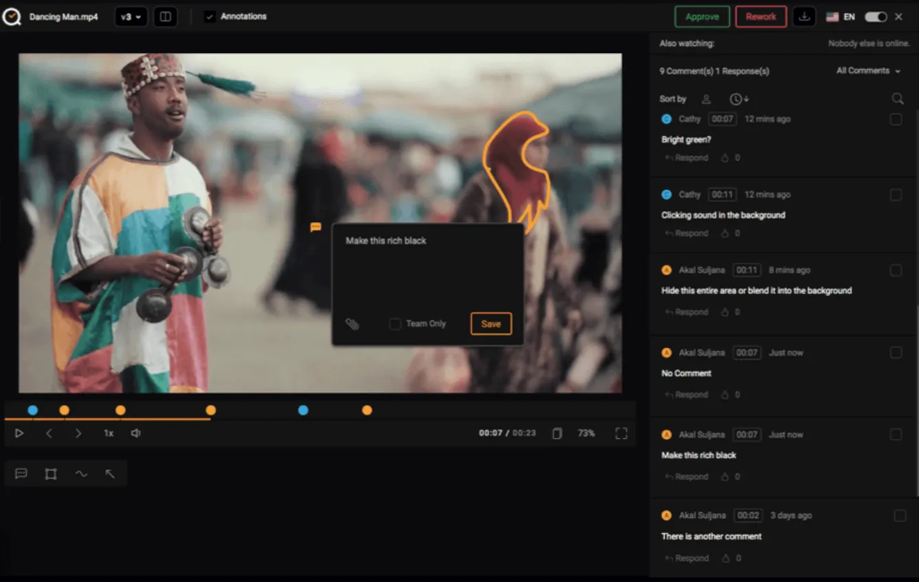 QuickReviewer header